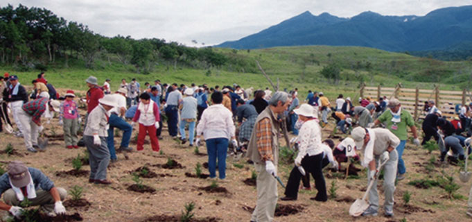 Shiretoko Reforestation / Tree-planting Activities