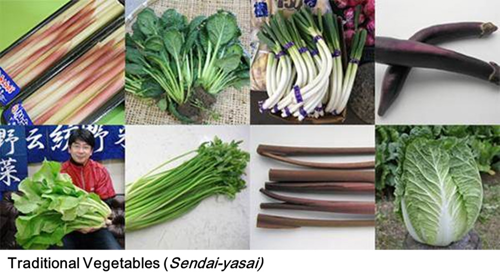 Photo5:Traditional Vegetables(Sendai-yasai)