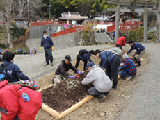 植樹祭の様子