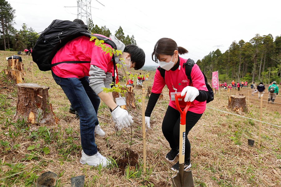 Aeon Forest Program in Kimitsu City