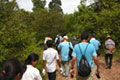カンボジア アンコールワット遺跡群チャウスレイ・ヴィヴォル遺跡植樹