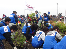 植樹祭の様子