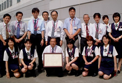 Jusco Hadano商店获得了湘南区行政中心主任奖。
